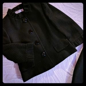 Black Arthur Levine/Tahari suit Madmen Jackie O